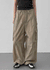 Lesher Two-Way Nylon Wide Cargo Pants