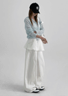 Bedding Layered Frill Banding Skirt
