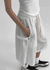 Puell Nylon Buckle Bermuda Banding Pants