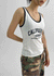 Cadello Contrast Knit Sleeveless Top