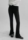 Kumma Button Ribbed Bootcut Leggings