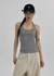 Decohi Stripe Halter Tank