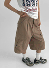 Laton Bermuda Cotton Cargo Pants