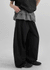 Lurtom Striped Tiered Skirt