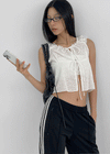 Komken Punching Strap Sleeveless Blouse